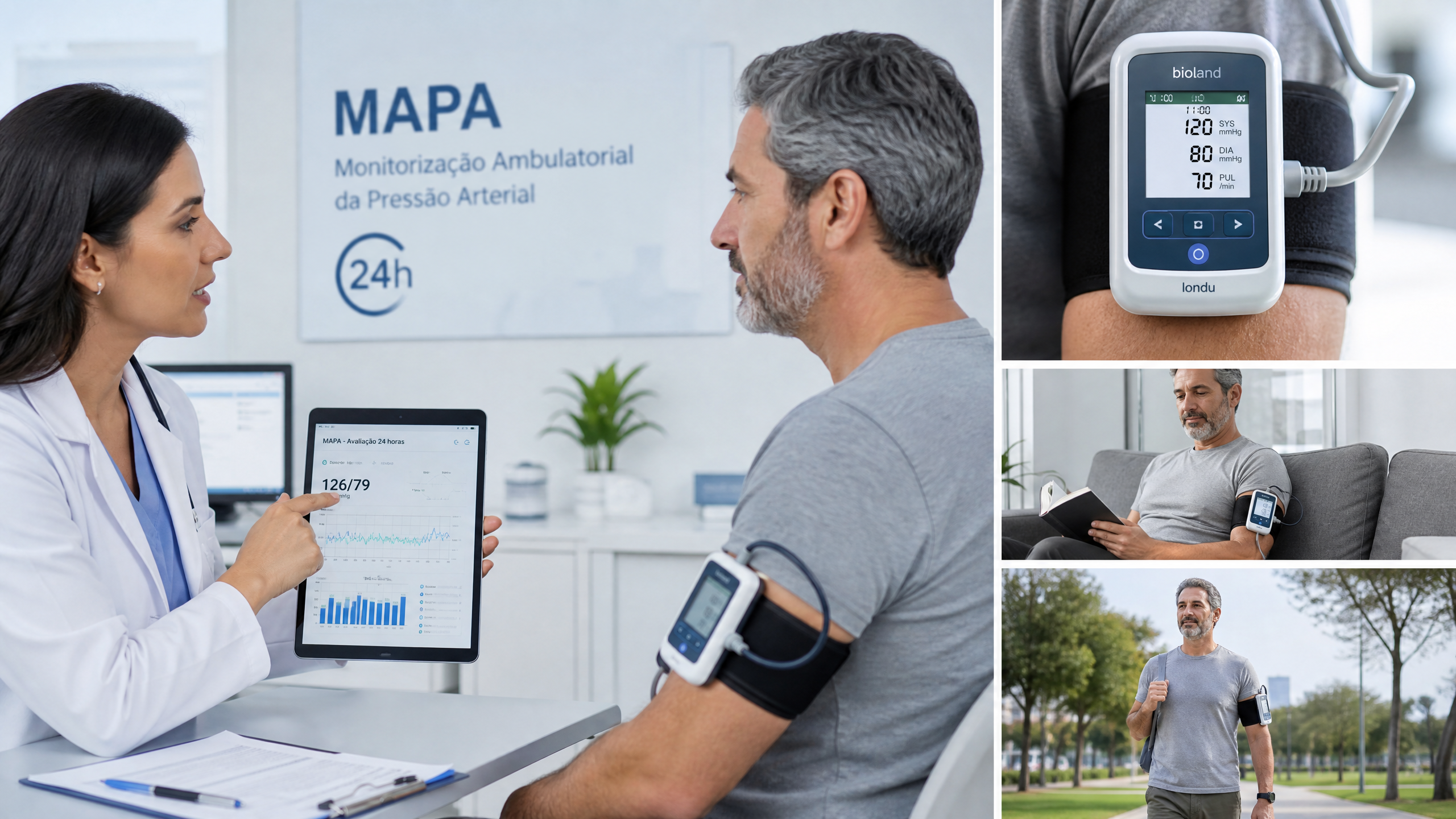 Monitorização Ambulatorial da Pressão Arterial (MAPA): Diagnóstico Preciso - Cardiologia