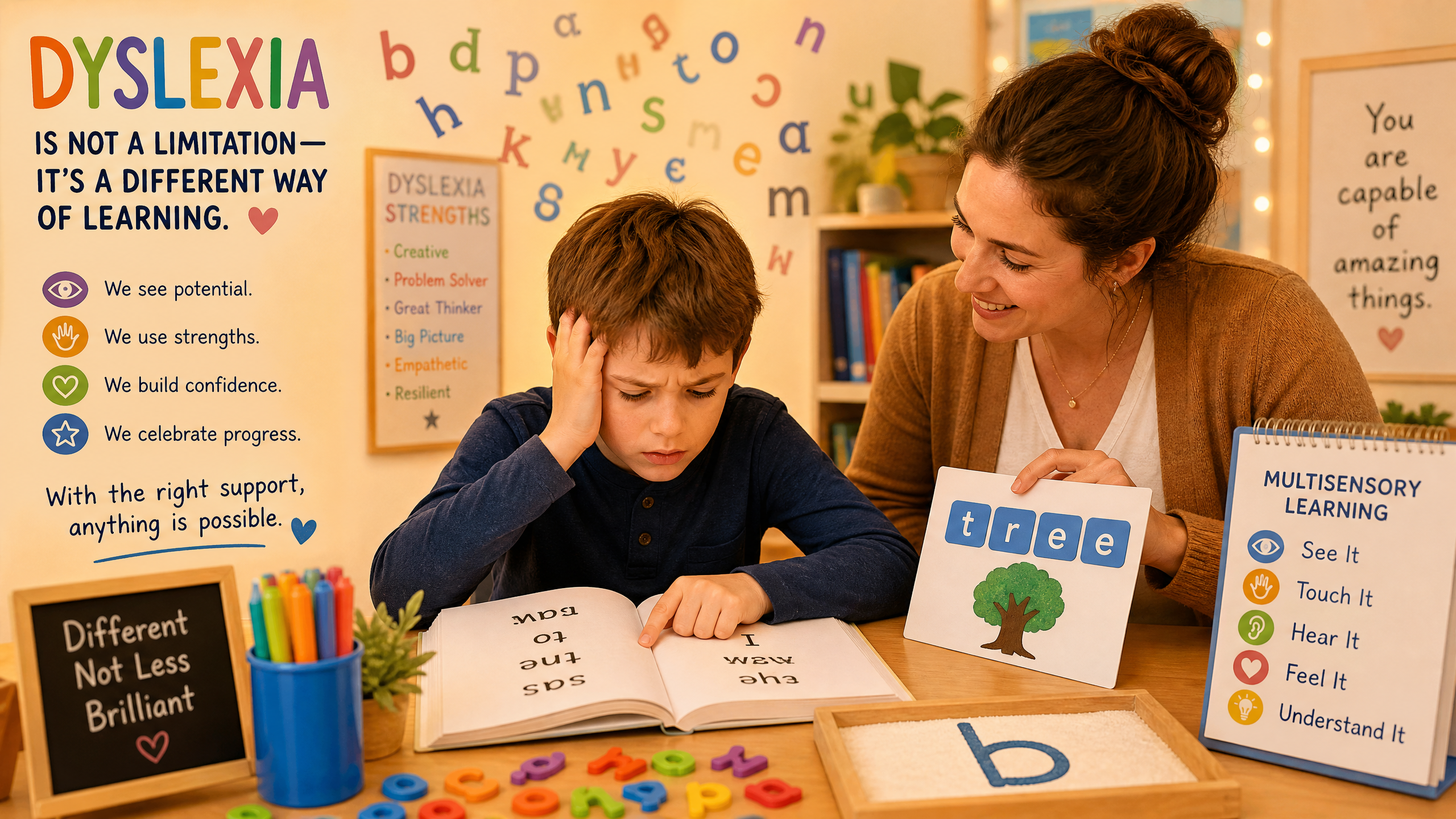 Dislexia: Entendendo a Dificuldade Específica de Leitura - Psicopedagogia